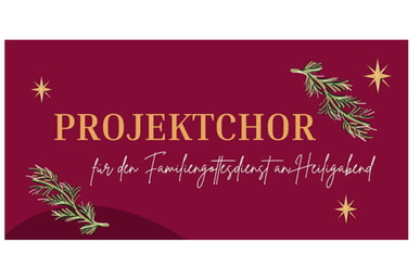 Projektchor für Heiligabend