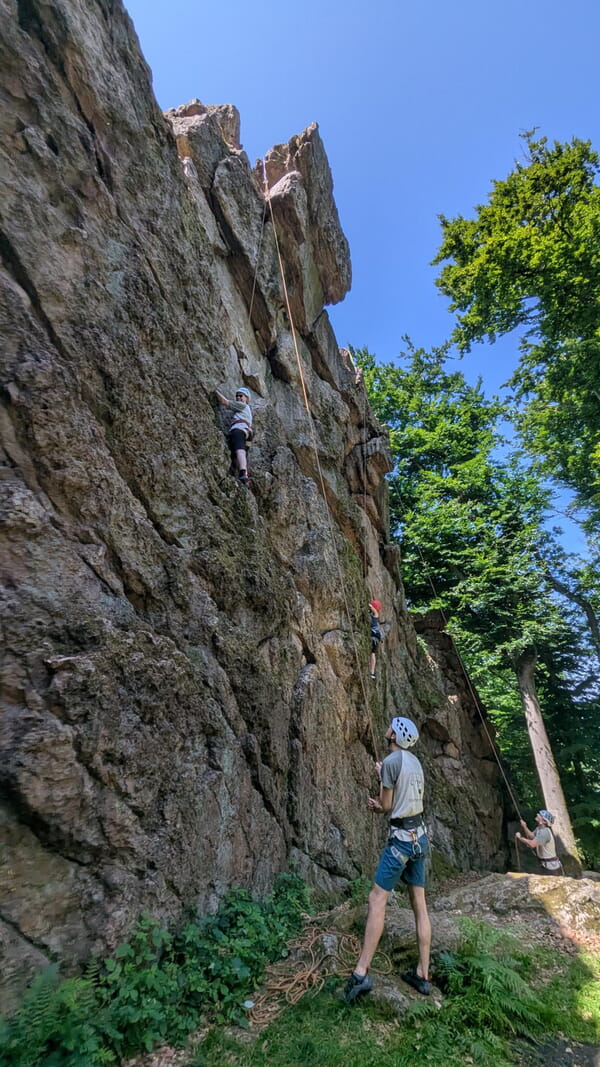 Klettern Hohenstein
